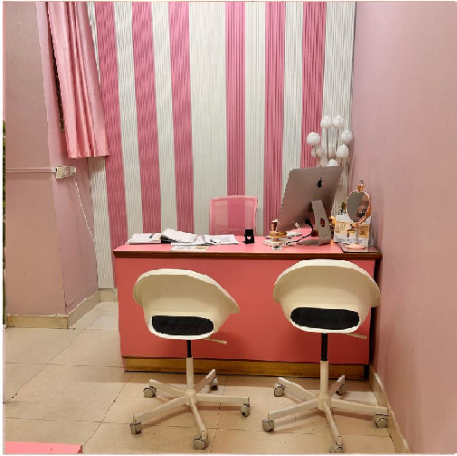 Priya Aesthetic Hub salon interior
